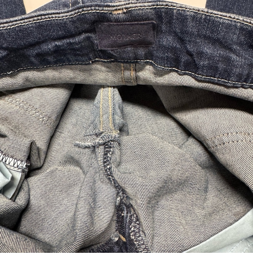 MOTHER | The Looker Crop - On The Edge Wash - Picture 7 of 16